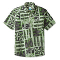 LeosWare® Men's Hawaiian Shirt Short Sleeve Button-up Breathable & Quick-Dry Aloha Tiki Catch